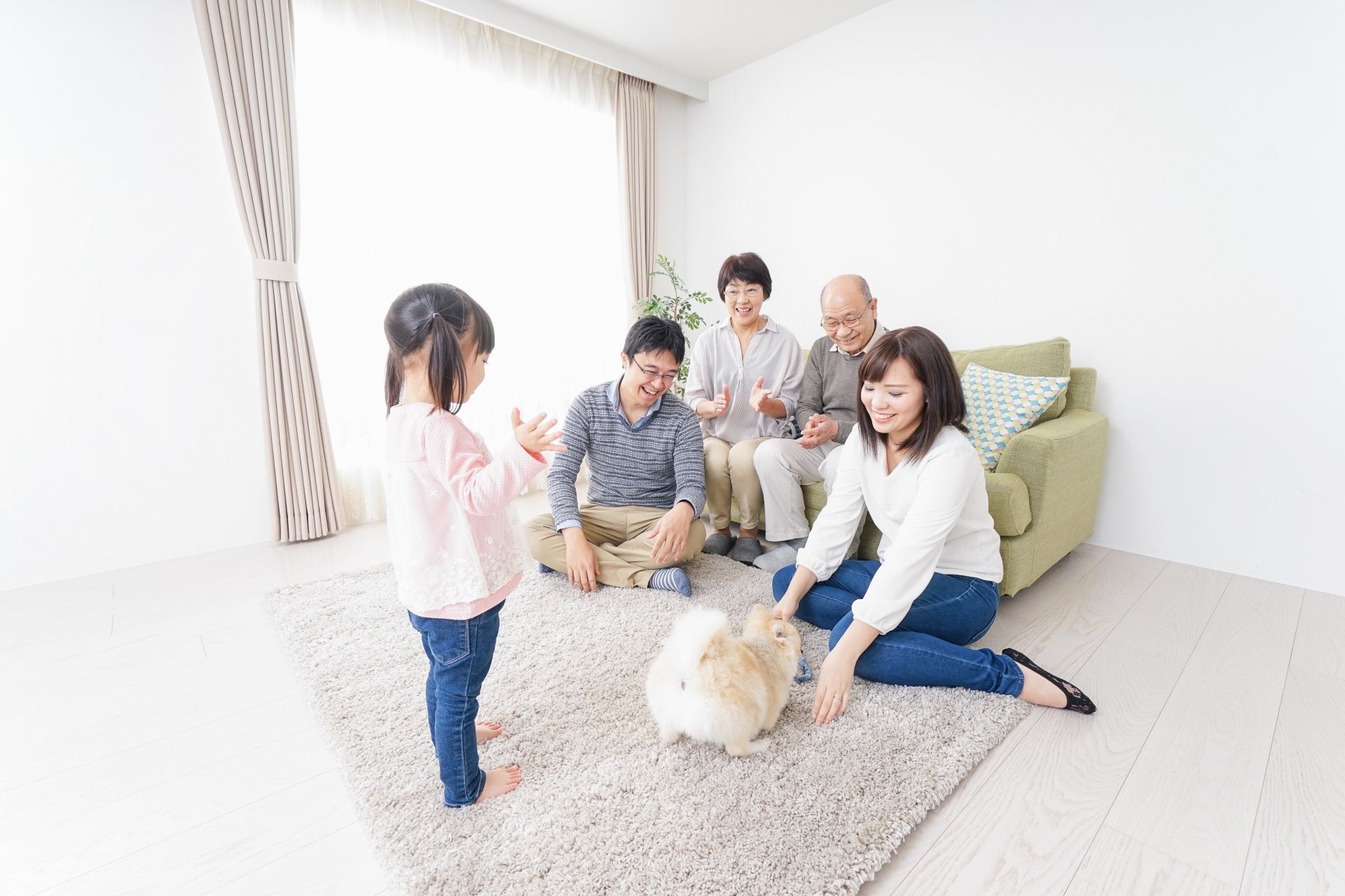 家族団らん